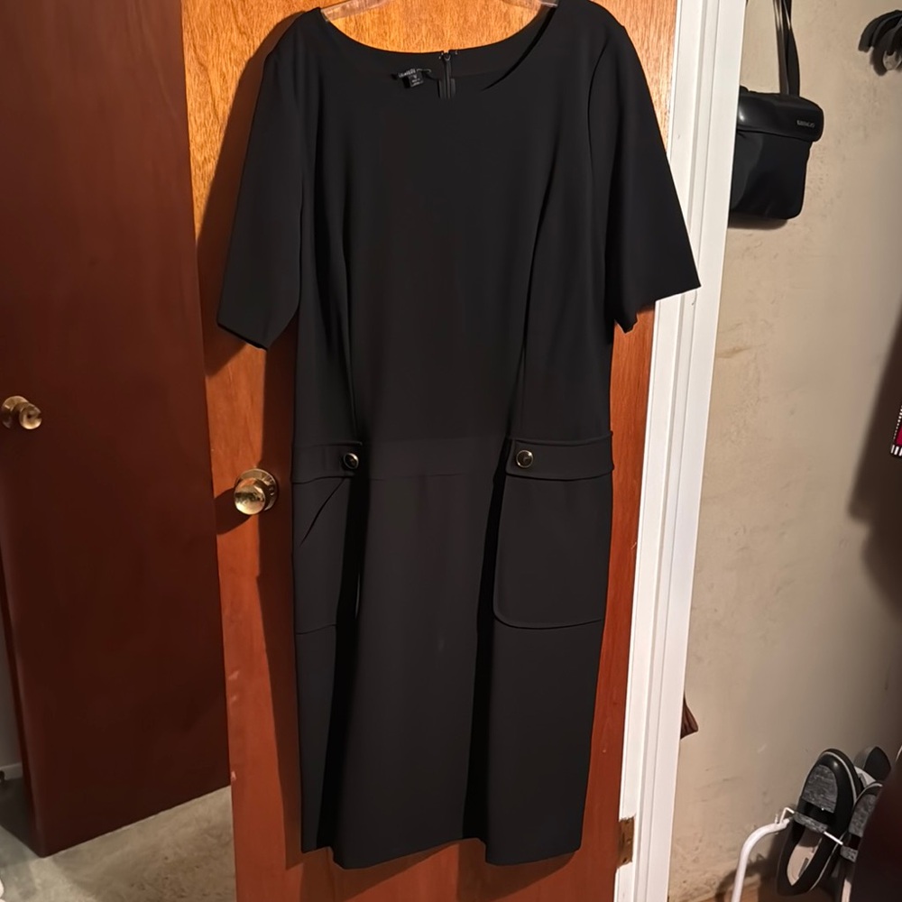 Lafayette 148 Elegant Black Dress size 16